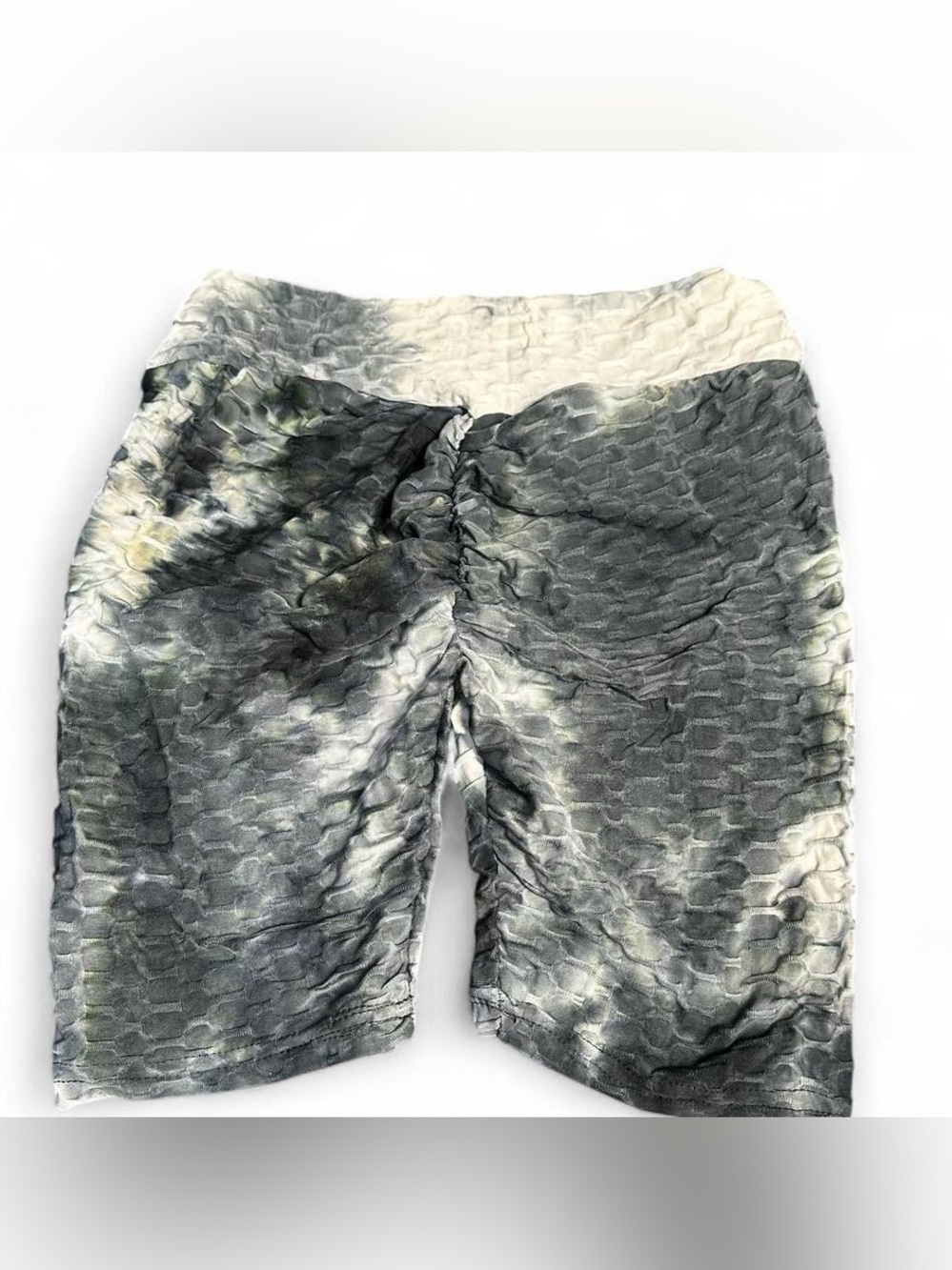 NWT Butt Lifting Tie Dye Honeycomb Activewear‎ Shorts S/M